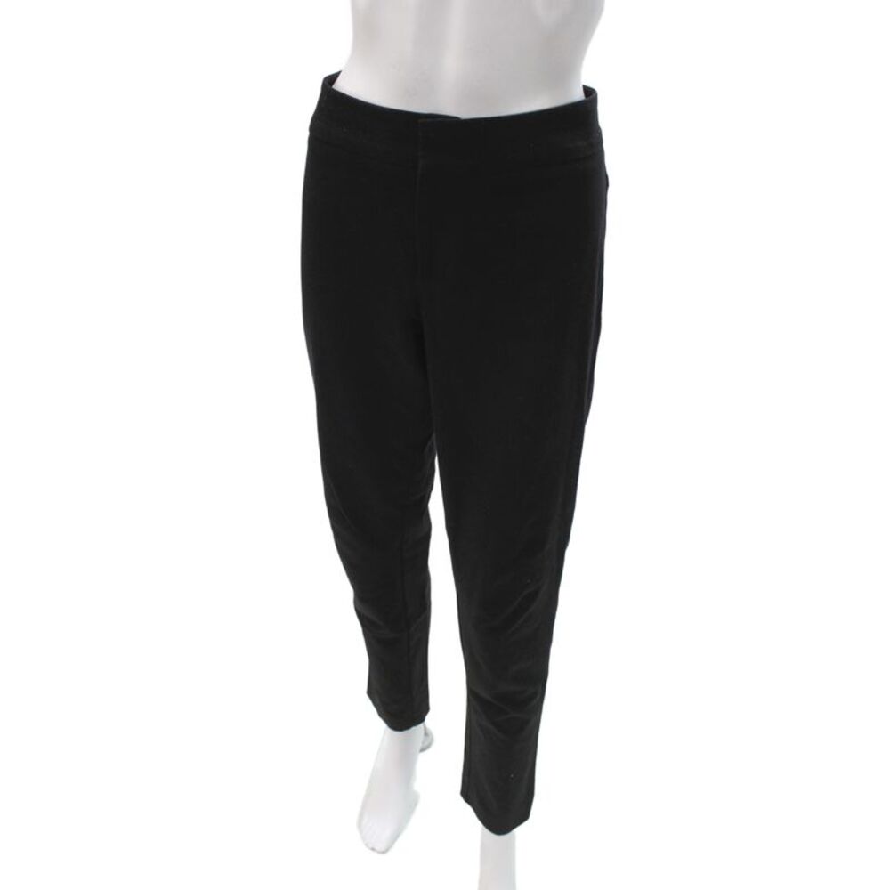 Ecru Women Dress Pants Black Pull On Classic Size 8